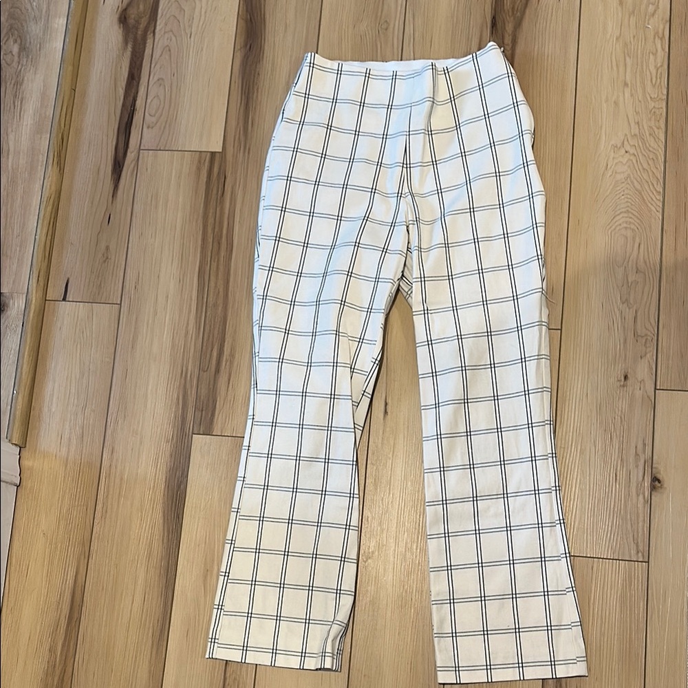 Plaid Women's Dress Pants